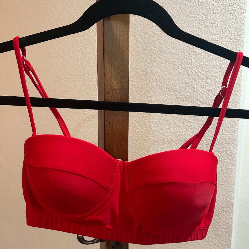 Pinup bikini top (or the makings of a Selena costume?)